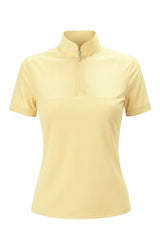Star Gold Kurzarm Mesh - Butter Yellow - Young Riders