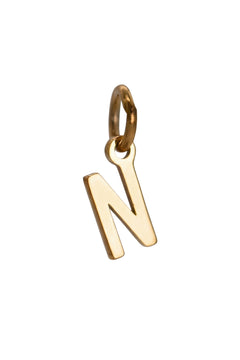 Charm - Buchstaben - Gold