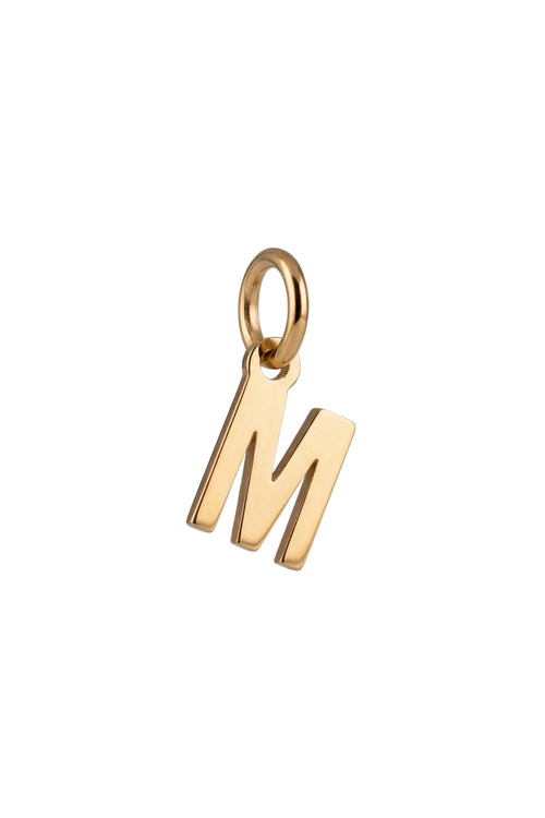 Charm - Buchstaben - Gold