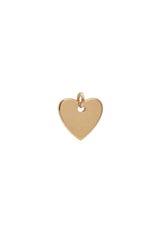 Gravurcharm - Herz - Gold - Kette