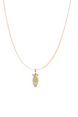 Halskette Karotte - Gold
