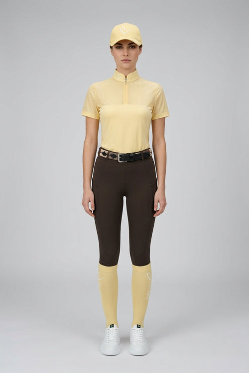 Star Gold Kurzarm Mesh - Butter Yellow