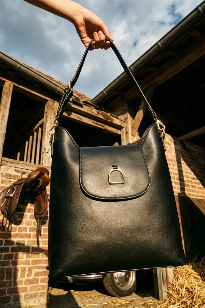 étalon vert x WIND & VIBES London Black/Gold - Steigbügel