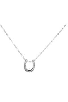 Halskette - Hufeisen - Silver