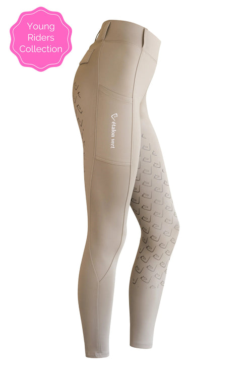 Chacco Recycled Riding Leggings Full Grip 