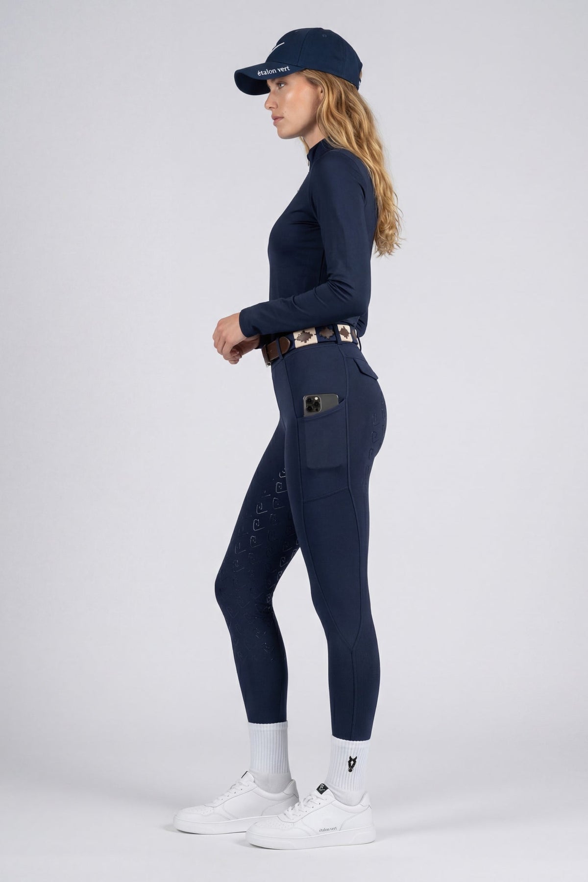 Chacco 2.0 - Full-Grip Leggings - Navy