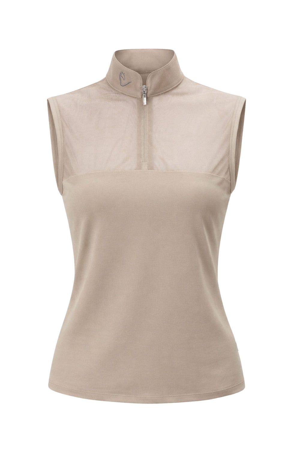 Star Gold Sleeveless Mesh - Beige - Young Riders