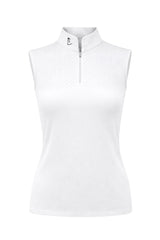 Funktionsshirt Star Gold Sleeveless perforiert - White