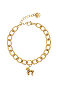 Charm bracelet - Hoofbeatz - gold