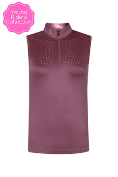 Funktionsshirt Star Gold Young Riders Sleeveless - Wild Berry