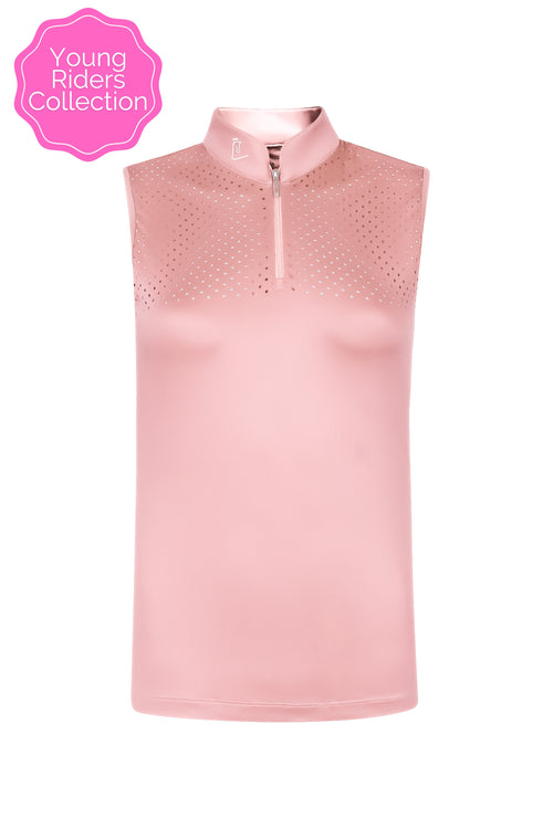 Funktionsshirt Star Gold Young Riders Sleeveless - Candy Pink
