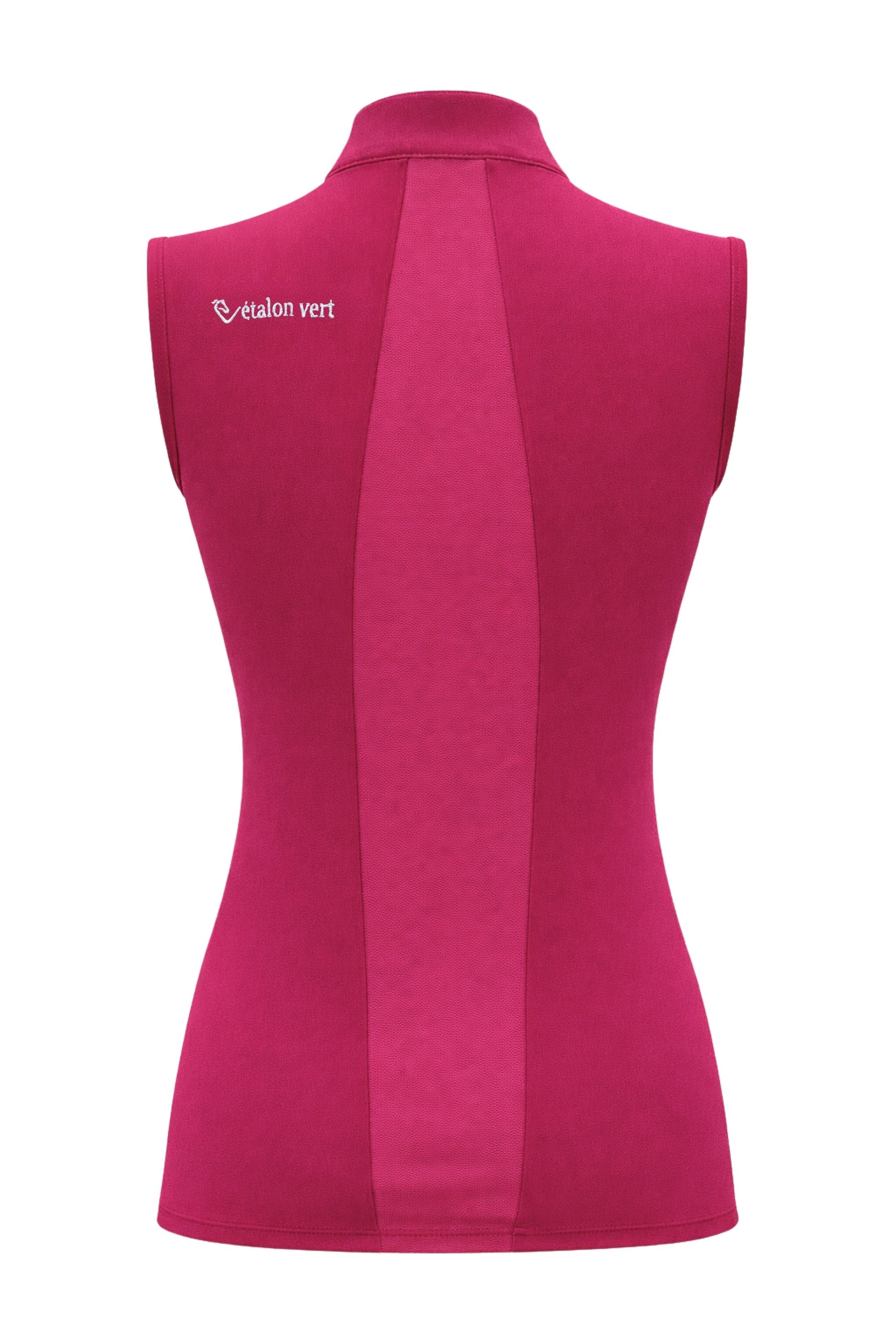 Star Gold Sleeveless Mesh - Very Berry - Young Riders