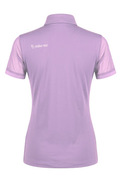 Star Gold Kurzarm Mesh - Lavender - Young Riders