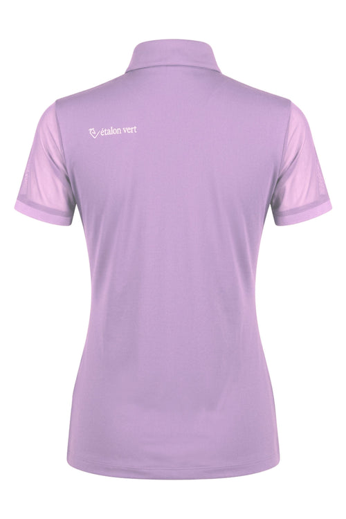 Star Gold Kurzarm Mesh - Lavender - Young Riders