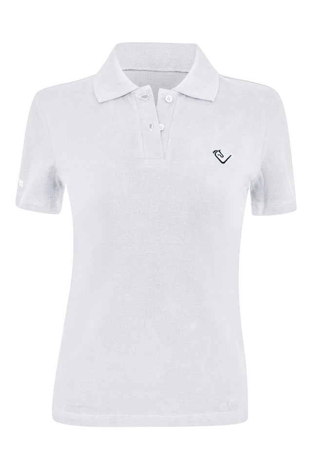 Poloshirt Sandro Hit 2.0 Kurzarm - White