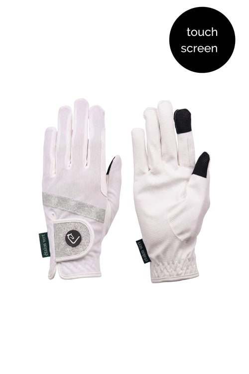 Eclipse - Summer Riding Gloves - White