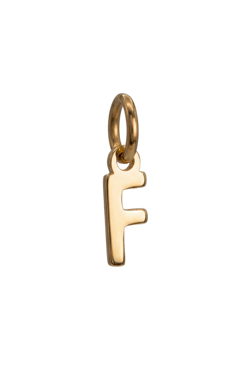 Charm - Buchstaben - Gold