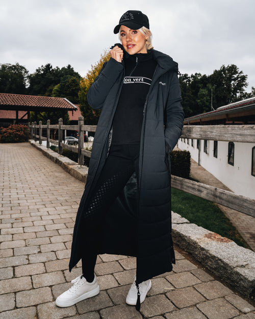 Zip Pullover - Etalon Equestrian - Black
