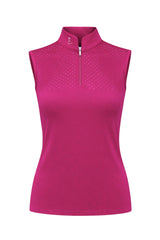 Funktionsshirt Star Gold Sleeveless perforiert - Very Berry