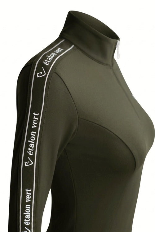 Functional shirt Casall long sleeve - Black/White