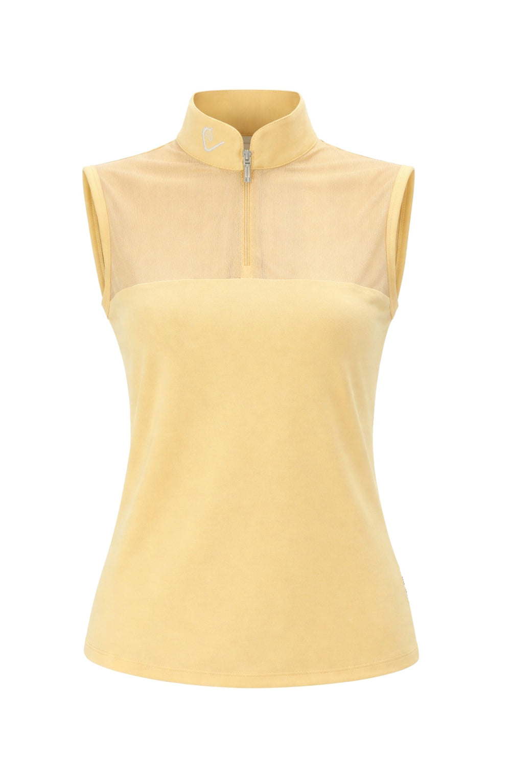 Star Gold Sleeveless Mesh - Butter Yellow - Young Riders