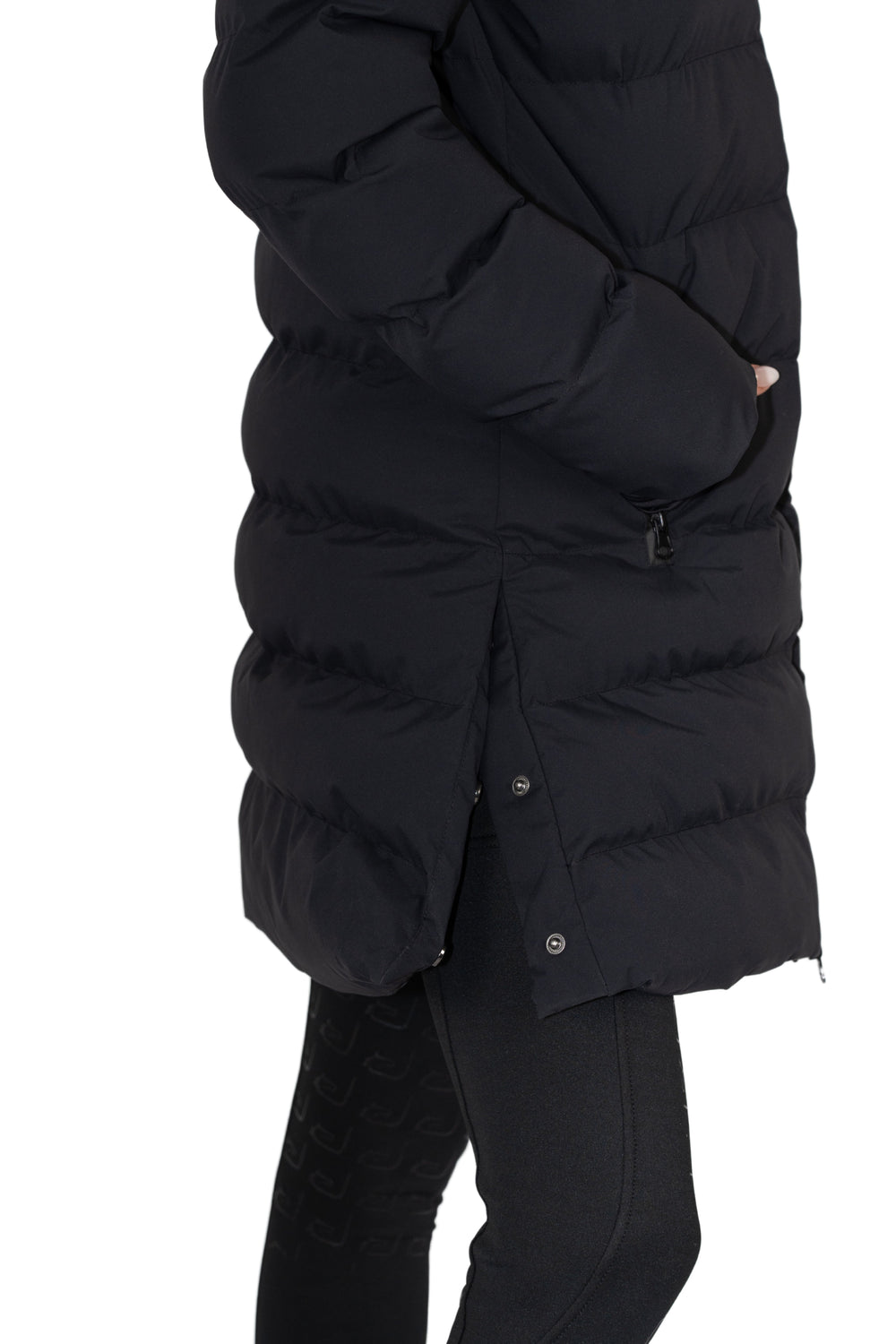 Totilas 2.0 Winter Coat - Black - Slim Fit