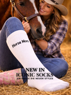 Sportsocken - Horse Mom Icon