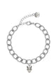 Charm Armband - Fliegenohren - Silber - Set