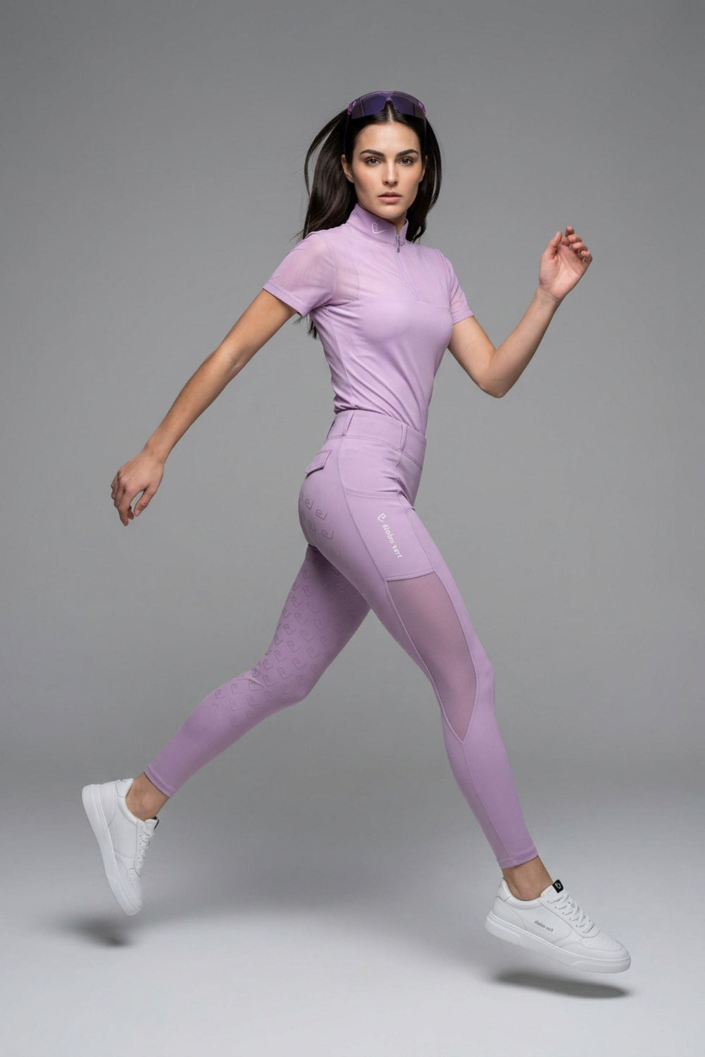 Star Gold Short Sleeve Mesh - Lavender