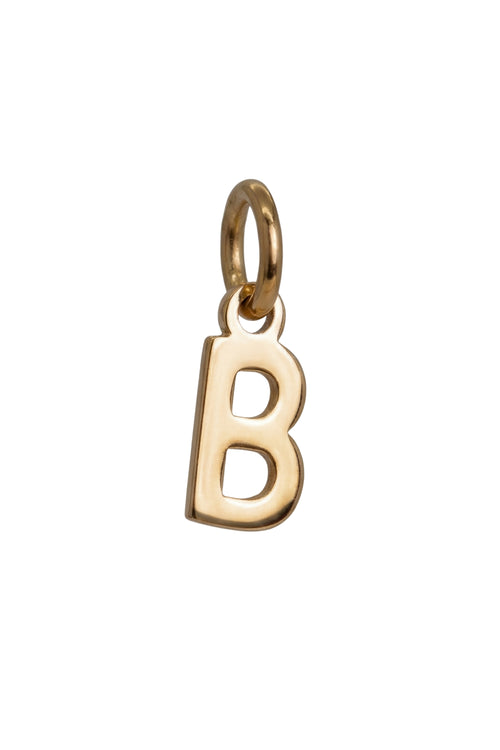 Charm - Buchstaben - Gold