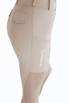Chacco 2.0 - Leggings Fullgrip - Mesh Summer Edition - Beige - Young Riders