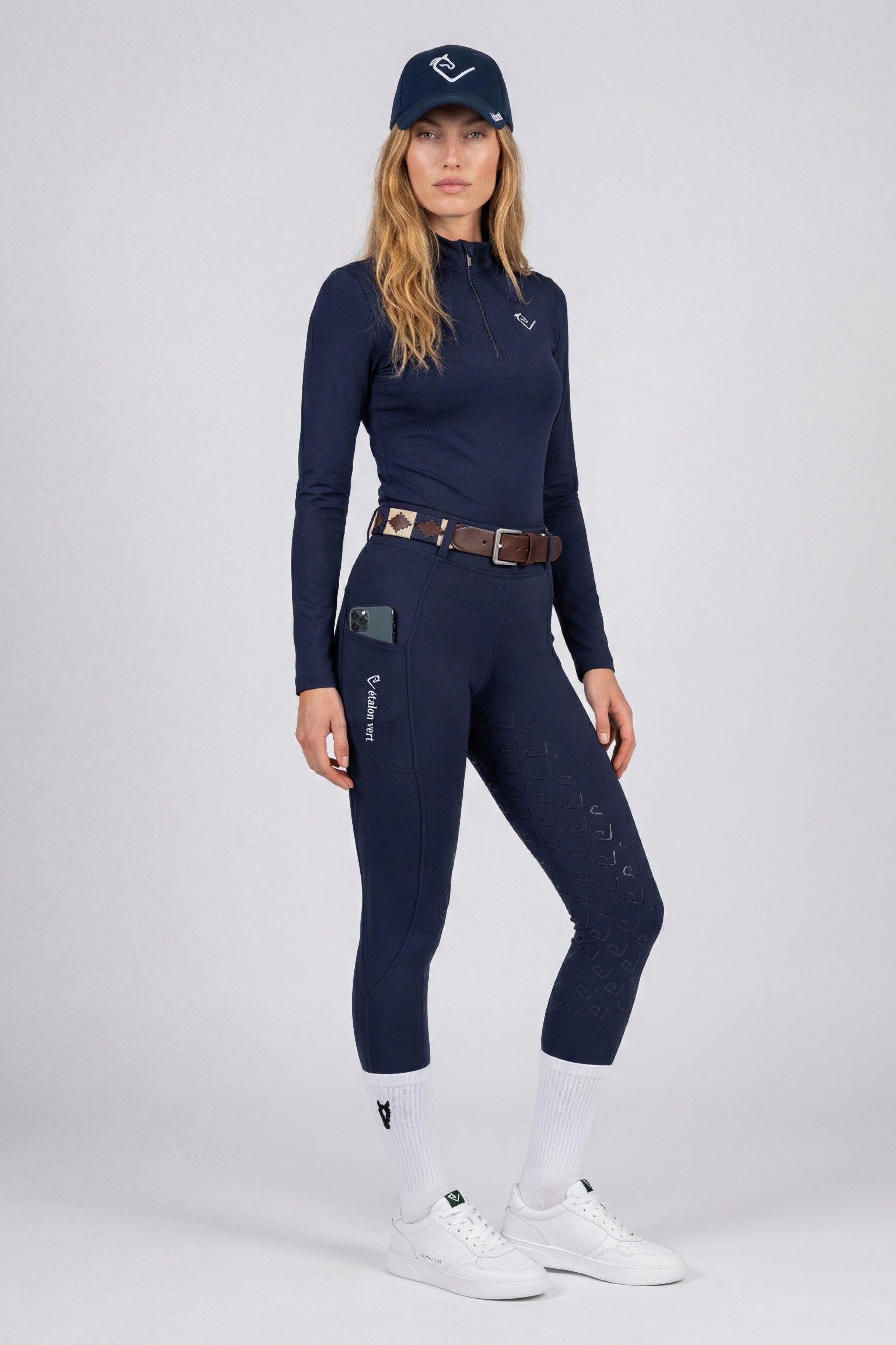 Chacco 2.0 - Leggings Fullgrip - Navy