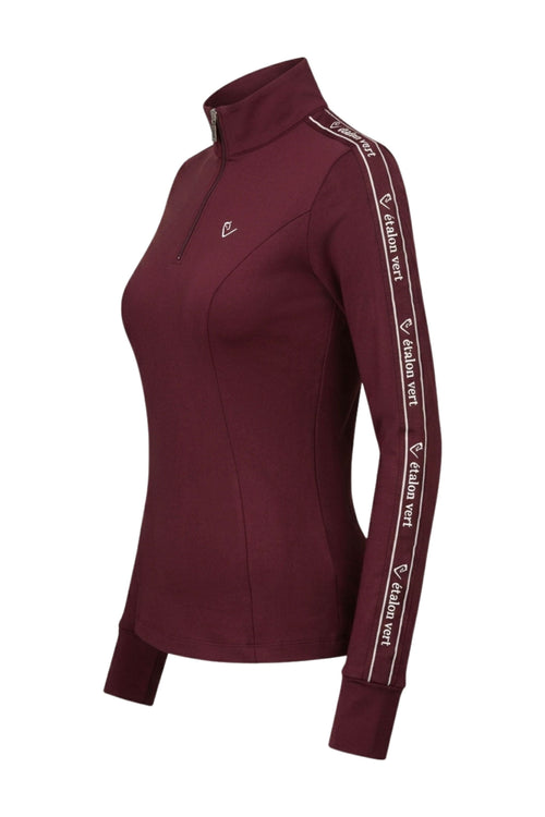 Functional shirt Casall long sleeve - Black/White