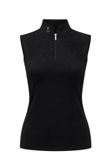 Funktionsshirt Star Gold Sleeveless perforiert - Black