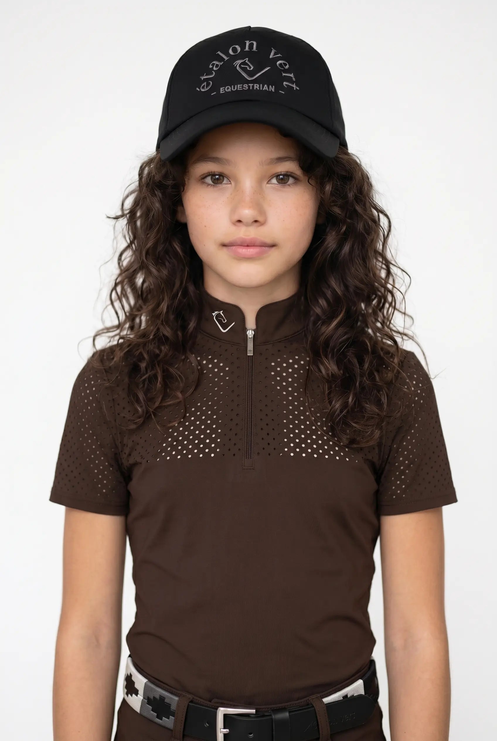 Star Gold Young Riders short-sleeved functional shirt - Candy Pink