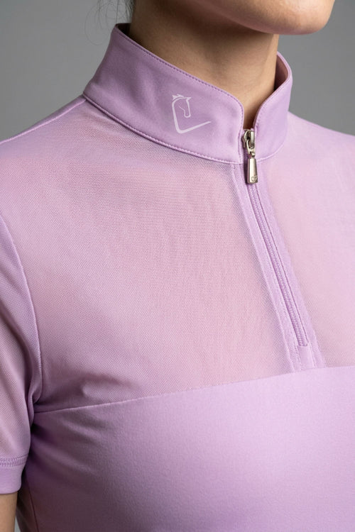 Star Gold Kurzarm Mesh - Lavender