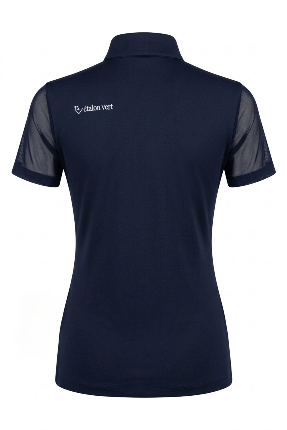 Star Gold Short Sleeve Mesh - Navy - Young Riders