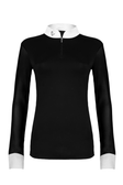 Balou tournament shirt long sleeve Young Riders - Black