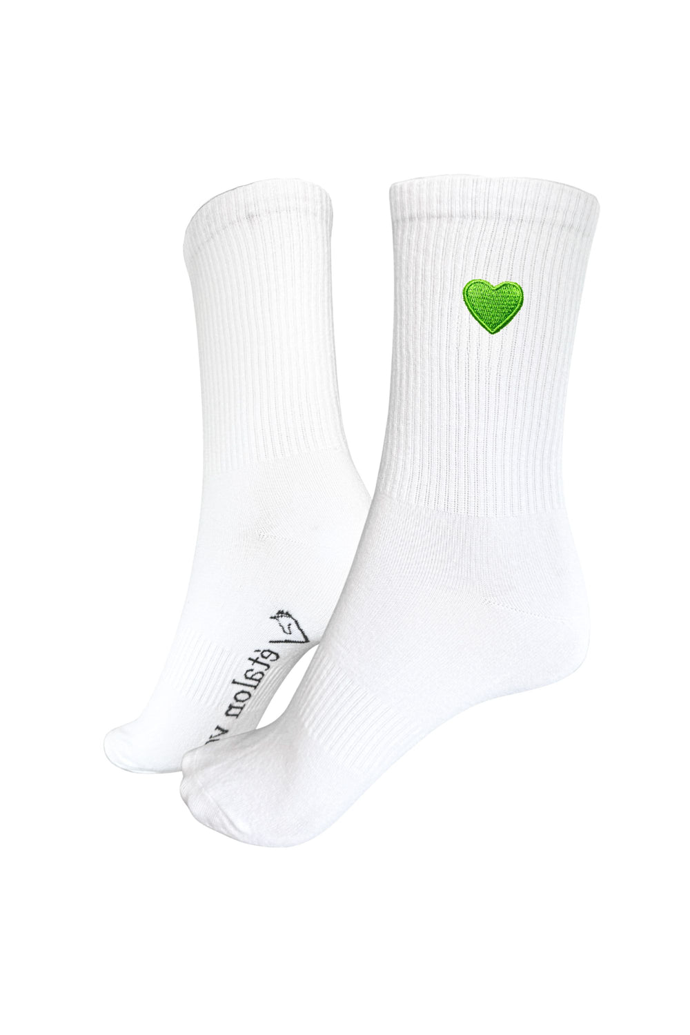 Sports socks - Green heart icon