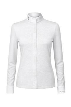 Kannan Turniershirt Langarm - White