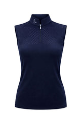 Funktionsshirt Star Gold Sleeveless perforiert - Navy
