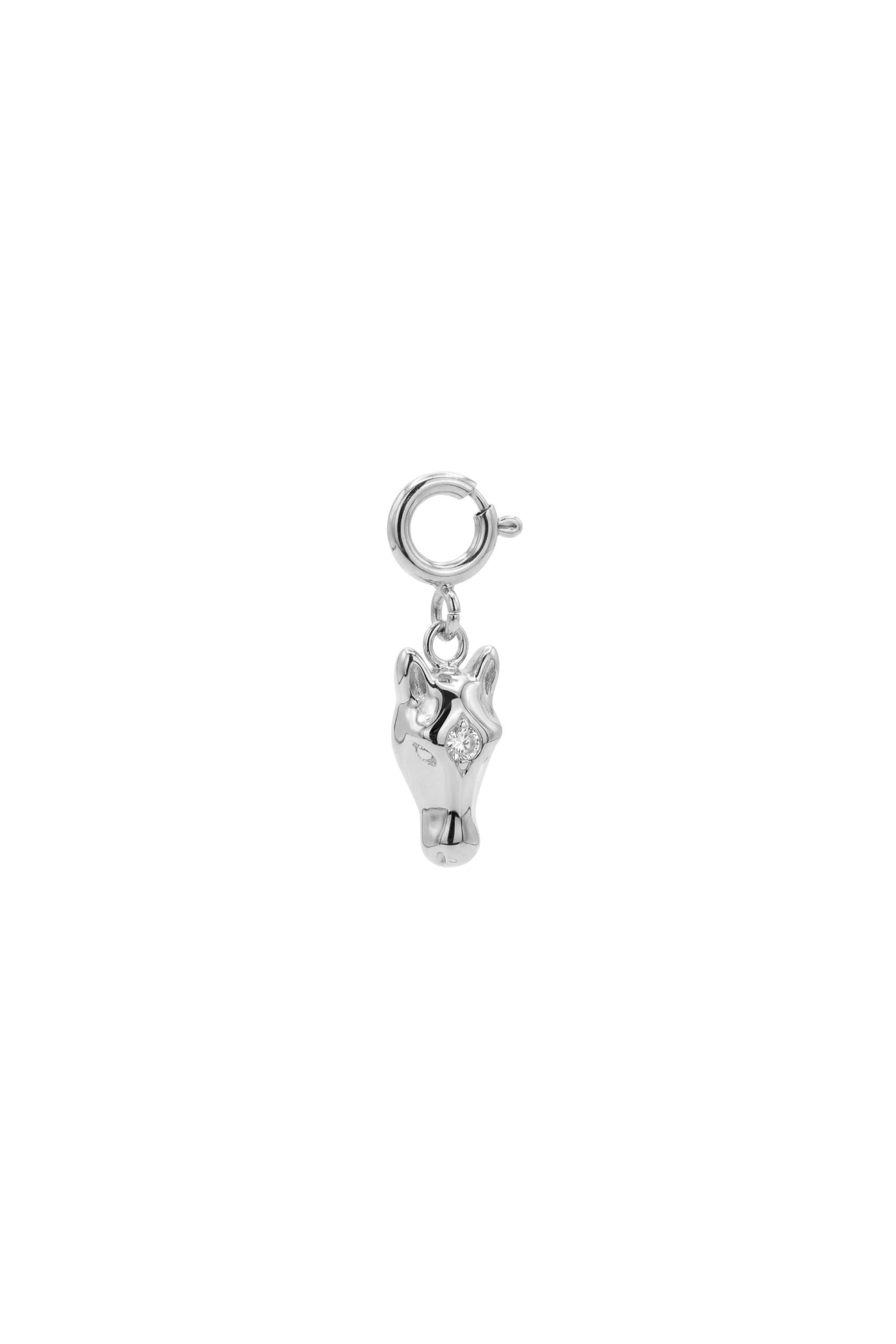 Pulsera - Charm - Cabeza de caballo - Plata