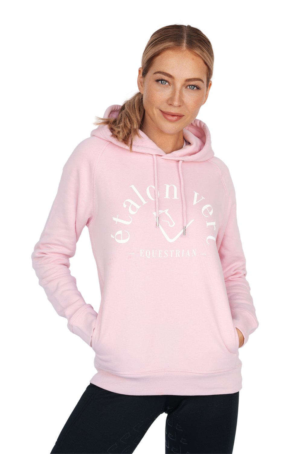 Sweat à capuche Quaterback - Rose bonbon