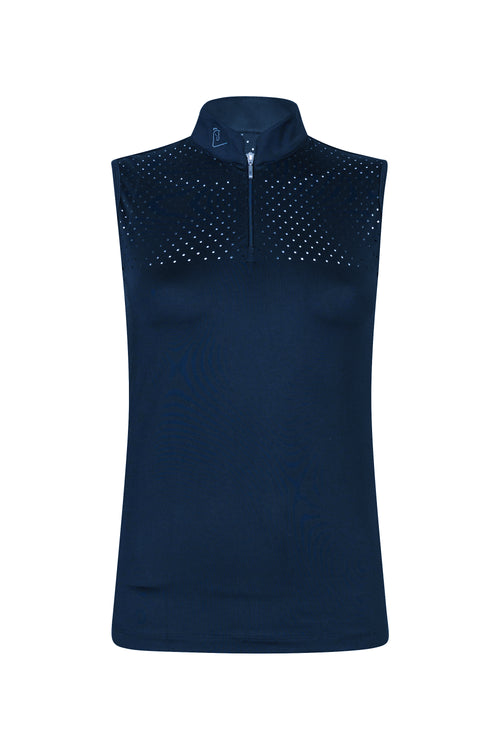 Funktionsshirt Star Gold Young Riders Sleeveless - Navy