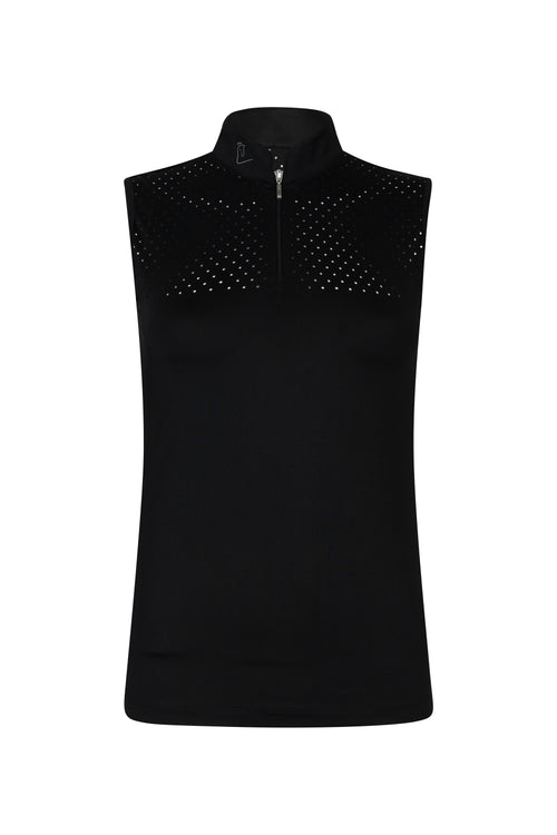 Funktionsshirt Star Gold Young Riders Sleeveless - Black