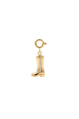 Armband - Charm - Stiefel - Gold