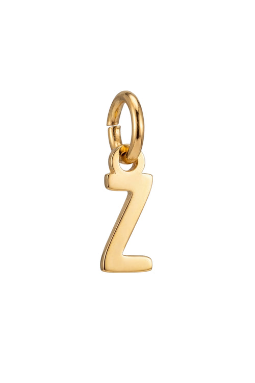 Charm - Buchstaben - Gold