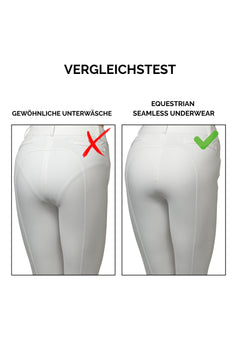 Equestrian seamless Tanga - Beige - 3 Pack