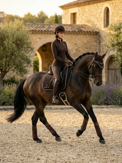 Schabracke Dressur - Brown Velvet