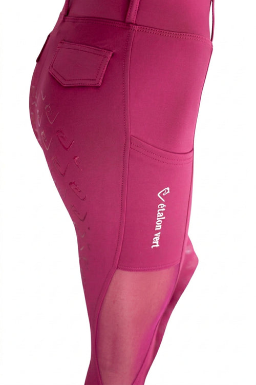 Chacco 2.0 - Leggings Fullgrip - Mesh Summer Edition - Very Berry - Young Riders